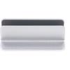 GalaKxay Supporto per computer portatile, supporto verticale per scrivania, supporto | Supporto verticale in alluminio per computer portatile, colore argento, spazio regolabile da 1,40 a 7,29 cm, per scrivania