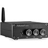Nobsound Mini Amplificatore da 200 W (100 W × 2) Bluetooth 5.0 TPA3116, Amplificatore Digitale HiFi Stereo Class D, con Alimentazione