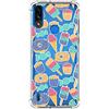 Tumundosmartphone Cover Silicone Anti Colpi per Motorola Moto E7 Power Disegno Disegni - Dolci 02