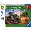 Ravensburger RAV Puzzle John Deere in Aktion 3x49 | 05173