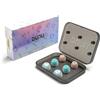 Fanmusic DUNU Candy, gommini in silicone a doppio strato di ricambio per monitor in‑ear IEM, ugello da 4,6 mm (1 paio per ogni taglia S/M/L, totale 3 paia)