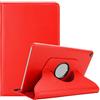 Cadorabo Custodia Tablet per Huawei MediaPad T3 8 (8.0 Zoll) in ROSSO PAPAVERO - Copertura Protettiva in Stile Libro SENZA Auto Wake Up con Funzione Stand e Cerniera Elastico