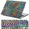 FFBOFFC Custodia per MacBook Pro 15 pollici A1990 A1707, Stampa leopardata colorata | 2019-2016, Case Protettiva Sottile in Plastica Rigida con Touch ID e Tastiera Cover, antiurto e resistente all'acqua