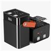 Kruilan 110000mAh Power Bank con cavo, 30W Powerbank PD USB C funzione di ricarica rapida Batteria esterna con schermo LED, 7 uscite e 2 ingressi, compatibile con iPhone