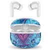 Music Sound - Auricolari Bluetooth TWS Fantasy - Design In-Ear - Senza Fili - Custodia di Ricarica - Microfono - Play Time fino a 25 ore di ascolto - Tanti colori e fantasie disponibili