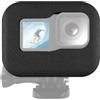 PULUZ Custodia per parabrezza in schiuma per GoPro HERO12 11 10 9 Black, alloggiamento per parabrezza in schiuma, riduce il rumore del vento per una registrazione audio ottimale