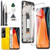 RongZy Schermo LCD per Xiaomi Poco M3 PRO 5G M2103K19PG M2103K19PI Sostituzione Display Digitizer Assembly Vetro di Ricambio Touch Screen con Strumenti(6.5,Nero con Cornice)