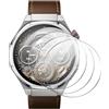 MGUEIAO 4 Pezzi Vetro Temperato Compatibile con Honor Watch 5 Ultra, HD Pellicola Protettiva, Anti-Graffio Protezione Film