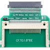 POFET Adattatore per scheda CF CF a IDE Adattatore convertitore SSD per disco rigido IDE da 50 pin da 1,8 pollici, scheda di memoria CF Compact Flash