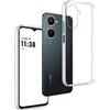 REY Cover in Gel TPU Trasparente per Vivo Y03 4G - Y18 4G - Y18i 4G - Y28s 5G -T3 Lite 5G - IQOO Z9 Lite 5G - Y18T, Ultra Sottile 0,33 mm, Morbido Flessibile, Custodia Silicone
