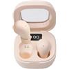 Paicreate Auricolari invisibili per dormire, wireless, Bluetooth, per dormire, con display a LED, impermeabili, invisibili, con blocco del rumore, per dormire, lavorare e fare sport