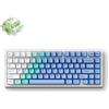 MCHOSE G75 Pro Arctic Snow75% Matcha Latte Switch V2 Hotswap RGB Wireless Tastiera meccanica da gioco (G75-12A)
