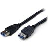 Startech.Com Cavo di Prolunga USB 3.0 Superspeed da 1.8 M a ad a Nero, M/F