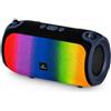 VR VETRINEINRETE Vetrineinrete® Cassa Bluetooth 30W RMS LED RGB TWS Radio FM TF/SD USB (Blu)