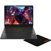 HP OMEN 16 Slim Gaming Laptop, Intel Ultra 9-285H, 64GB DDR5 RAM, 4TB PCIe SSD, 16 WQXGA (2560x1600) 240Hz, Nvidia G-Force RTX 5070, tastiera retroilluminata RGB, W11 Pro, Shadow Black + Traix