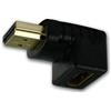 Sintron Spina HDMI ad angolo di 90° contatti dorati, uscita inferiore