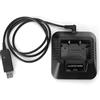 GAOHOU Walkie Talkie Caricabatterie USB Cavo di ricarica Base Base Base di Ricambio per Baofeng UV-5R UV-5RE DM-5R Radio bidirezionale