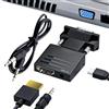 Generic Adattatore VGA femmina a maschio | Connettore monitor - Convertitore USB | per sistemi desktop, HDTV e proiettori | Amplificatori Altoparlanti Cavo di prolunga segnale video - Compatibilità display ad