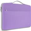 DOMISO Custodia per laptop da 14 pollici MacBook Pro M5 2026/M4/M3/M2/M1 | Custodia per computer portatile MacBook, con manico, per MacBook Pro 14 pollici (2026-2021), impermeabile, viola