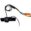 Trurovem Telecamera di retromarcia per Ford Fiesta MK5 Hatchback 2002-2008, supporto per maniglia del bagagliaio per sensore CCD, vista a 170 gradi, immagine speculare 720P, impermeabile, IP68, ABS, nero, 12 V