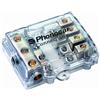 Phonocar 4/499 4-way supporto per fusibile AFC e cavi - multi-colore