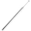 Tacdas Antenna telescopica a 10 sezioni, 115 cm, per radio TV FM AM