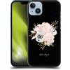 Head Case Designs Licenza Ufficiale Nature Magick Blush Pink Flowers Bouquet Rose Gold Glitter Night Roses Custodia Cover Dura per Parte Posteriore Compatibile con Apple iPhone 14 Plus