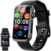 Fempoin Smartwatch per uomo e donna, consumo ultra basso, orologio fitness impermeabile IP68 con display AF da 1,47, fitness tracker con frequenza cardiaca 24/7/monitor del sonno/24 modalità sportive