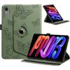 Generico DayQiQiPu Custodia per Lenovo Idea Tab Pro Gen 2 TB390FU (13,0 Pollici, 2026) Cover Supporto Multi‑angolo a Rotazione 360° Astuccio Stile Folio con Motivi Farfalle con Auto Wake/Sleep, Verde