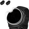 Yskbilm 4 pellicole protettive per display compatibili con Garmin VivoActive 6 42 mm + 2 pezzi di protezione porta di ricarica [antigraffio] [alta risoluzione] [senza bolle] Pellicola protettiva flessibile in