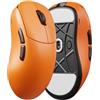 Lamzu Thorn V2 - Mouse da gioco ergonomico, senza fori, driver basato su web, MCU Nordic 52H40, sensore PAW NEXTI, interruttori ottici e codificatore, compatibile con doppio 8K, per giocatori di medie