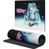 Head Case Designs Licenza Ufficiale Hatsune Miku Cielo Notturno Grafiche 9.84 x 11.81 x 0.12 Inches (250 x 300 mm) - S Tappetino per Mouse E Scrivania da Ufficio per Giochi Tastiera PC
