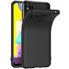 COPHONE® - Cover per Samsung Galaxy M31, in gel TPU di silicone morbido, ultra sottile con antiurto, colore: Nero