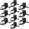 Retevis Walkie Talkie Altoparlante Microfono 2 Pin Superiore Microfono a Distanza Altoparlante Compatibile con ESYNiC Baofeng UV-5R BF-88E BF-888S RT24 RT27 Kenwood Sunreal Proster (10 Pezzi)