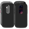 KJYFOANI Custodia per Unihertz Jelly 2e (3.00), Nero Ultra Sottile Morbido Silicone TPU Case, Anti-Graffio Antiurto Bumper Protettiva Cover per Unihertz Jelly 2e - [2 Confezioni]