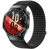 GIOPUEY Cinturini Compatibile con Huawei Watch GT 7 PRO 46mm, Nylon Traspirante Sport Loop Cinturino in Morbido Nylon Intrecciato Strap Band - Black