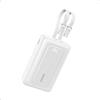 Anker Zolo Power Bank Aggiornamento 2025 20000mAh(Bianco) | Ricarica Rapida da 45W, 2 Cavi USB C, per iPhone Serie 17/16, Galaxy, MacBook e Altri