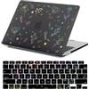 FFBOFFC Custodia per MacBook da 12'' A1534 2017-2015, Fiori da giardino | Cover Rigida in Plastica Resistente a Urti e Graffi con Rivestimento in Silicone per la Tastiera