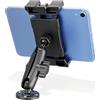 OHLPRO Supporto per tablet per camion, carico pesante, con piedino forato | Supporto per iPad per sistemi a sfera da 1 (25 mm), compatibile con iPad Pro, Galaxy Tab e altri tablet da 5-17