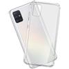 mtb more energy® Custodia Crystal Armor per Samsung Galaxy A51 (SM-A515, 6.5'') - Hard PC Back & Soft Silikon Bumper - Angoli rinforzati - Trasparente - TPU PC Case Cover