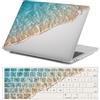 FFBOFFC Custodia per MacBook Pro 16'' 2019-2020 A2141, Onde dell'oceano | Custodia Rigida in Plastica Protettiva e Copertina per Tastiera con Touch Bar e Touch ID