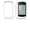 yystao - Custodia protettiva in silicone per computer da bicicletta, compatibile con Garmin Explore2, con pellicola protettiva morbida in TPU, antiurto, antipolvere, impermeabile, colore bianco