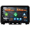 BXLIYER SXAUTO Android 16 IPS Autoradio Per Suzuki Jimny JB64 (2018-2021) - 4G+64G - Senza fili Carplay & Android Auto - GRATUITI Telecamera - DAB Fast-boot Volante Split-Screen Bluetooth - 2 Din 9 Pollici