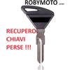 Aprilia KIT CHIAVI CHIAVE RECUPERO PERSE SMARRITE PROG APRILIA RSV 1000 MANA 800 SR 50