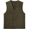 Filson Gilet Mackinaw Wool Uomo Forest Green