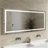 DEGHI Specchio led 80x180 cm luce fredda con interruttore - Verge