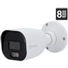 SAFIRE SMART TELECAMERA IP BULLET 20MT IR E LED BIANCO 8MP CON POE CMOS E MICROFONO 2,8MM SSB1-VISSF-IPB080A-8B1-DL