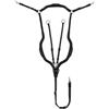 Equestro Pettorale anatomico in cuoio con martingala removibile