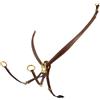 Equestro Pettorale in pelle con forchetta ET02001