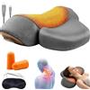 Zoefun Elitary Reset - Cuscino massaggiante cervicale, Massaggiatore Cervicale | 4 Zone Vibranti, Angolo Fisioterapico 26 Gradi,Supporto Rilassante Per Collo E Spalle Con Massaggio A Vibrazione